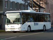 Iveco Crossway von Regionalbus Rostock in Güstrow am 24.11.2016