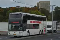 . VanHool T9 aufgenommen in der Stadt Luxemburg.  04.10.2017 