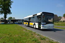 Am 04.06.2016 fährt TF-VG 180 für die ILA 2016 Shuttle auf der Shuttle Linie  S . Aufgenommen wurde ein Solaris Urbino 12 Ü.
