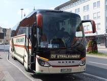 Setra 516 HD von De Stralsunner aus Deutschland in Stralsund am 26.07.2014