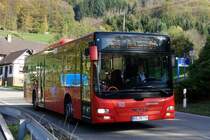MAN Lion's City Ü  Südwestbus , bei Sasbachwalden 01.11.2017