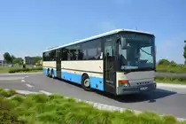 Am 04.06.2016 fährt LDS-VG 224 für die ILA 2016 Shuttle zwischen Parkplatz und ILA-Gelände. Aufgenommen wurde ein Setra S 319 UL der RVS.

