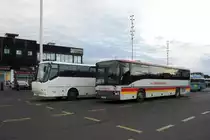 Kroatien / Bus Zagreb / Autobus Zagreb: Mercedes-Benz Integro vom Busunternehmen Samoborček, aufgenommen im Oktober 2017 an der Haltestelle  Črnomerec  im Stadtgebiet von Zagreb.