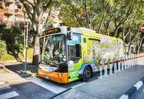 Ein Rampini-Bus von APT, waret am 14.10.2017 an der Haltestelle Gorizia Centro Intermodale Passeggeri auf die Abfahrt.
Unterwegs war der Bus auf der Görzer Stadtbuslinie 8 (Gorizia Centro Intermodale Passeggeri  - Gorizia  Via Alviano (Università) - Gorizia Centro Intermodale Passeggeri).