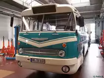 Ikarus 66 der Neubrandenburger Verkehrsbetriebe in Neubrandenburg am 09.11.2016
