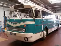 Ikarus 66 der Neubrandenburger Verkehrsbetriebe in Neubrandenburg am 09.11.2016