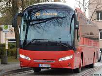 Neoplan Jetliner von Regionalbus Rostock in Güstrow am 04.11.2016