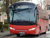 Neoplan Jetliner von Regionalbus Rostock in Güstrow am 04.11.2016