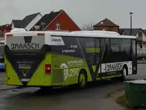 Setra 315 NF von Braasch Reisen aus Deutschland in Neubrandenburg am 17.11.2016