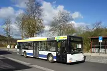 Bus Aue / Bus Erzgebirge: MAN NL der RVE (Regionalverkehr Erzgebirge GmbH), aufgenommen im August 2017 am Bahnhof von Aue (Sachsen).
