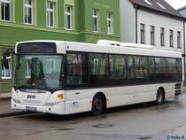 Scania OmniLink der PVM Waren in Neubrandenburg am 17.11.2016