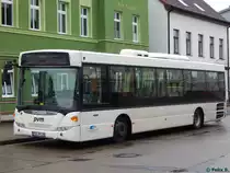 Scania OmniLink der PVM Waren in Neubrandenburg am 17.11.2016