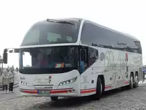 Neoplan Cityliner von Dolce Vita Reiseclub aus Deutschland im Stadthafen Sassnitz am 01.10.2014