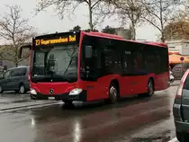 Bernmobil C2 k 431 am 8.11.17 in der Riedbachstrasse