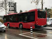 Heck des C2 K 434 am 8.11.17 in der Riedbachstrasse.