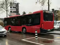 Heck des C2 K 434 am 8.11.17 in der Riedbachstrasse.