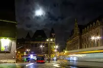 Am Abend des 2.11.2017 stand Wagen 4586 der BSAG als Sonderfahrt an der Domsheide abgestellt.