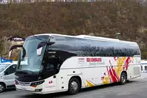 Beulas eines Schweizer Unternehmens an der Bootsanlegestelle in Passau 11.11.2017