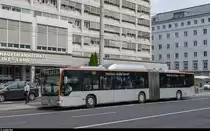 Linz Linien Citaro O 530 CNG 347 am 31. Mai 2017 am Hauptbahnhof.
