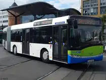 Solaris Urbino 18 der Beelitzer Verkehrs- und Servicegesellschaft mbH in Potsdam am 10.06.2016