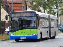 Solaris Urbino 18 der Beelitzer Verkehrs- und Servicegesellschaft mbH in Potsdam am 10.06.2016