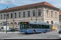 Ginko Besançon Heuliez Bus 452 am 16. Juni 2017 auf der Linie 5 am Place Saint-Jacques.