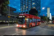 TfL / Tower Transit Hydrogen Bus am 13. August 2017 auf der Linie RV1 in der Nähe der Waterloo Station.