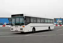 Mercedes als Hafenbus in Rostock am 09.11.17