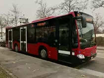 Bernmobil C2 K 432 am 16.11.17 bei der Haltestelle Riedbachstrasse.