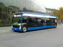 Strassburg - 20.11.17 : ein Elektrobus namens Aptis wird zu Zeit getestet.