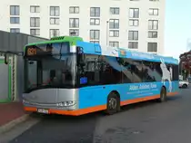 ÜSTRA Hannoversche Verkehrsbetriebe Solaris Urbino 12 am 17.11.17 auf der Linie 631 in Hannover