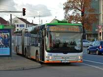 ÜSTRA Hannoversche Verkehrsbetriebe MAN Lions City G am 17.11.17 in Hannover auf der Linie 123 