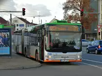 ÜSTRA Hannoversche Verkehrsbetriebe MAN Lions City G am 17.11.17 in Hannover auf der Linie 123 