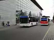 Free Shuttle Bus Service Mercedes Benz Citaro 1 Facelift am 18.11.17 auf dem Messegelände in Hannover