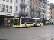 VBSH Nr. 14 (Mercedes Citaro C2 O530G) am 29.9.2017 beim Bhf. Schaffhausen