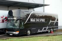 Setra S 431 DT  Beat the Street - Tourbus , Karlsruhe 21.11.2017