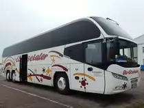 Neoplan Cityliner von Der Elsetaler aus Deutschland im Stadthafen Sassnitz am 26.03.2015
