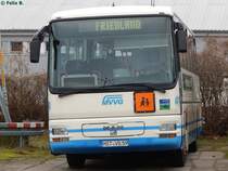 MAN ÜL 313 der MVVG in Neubrandenburg am 23.12.2016