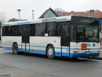 MAN SÜ 283 der MVVG in Neubrandenburg am 23.12.2016