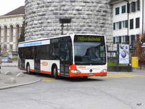 BSU - Mercedes Citaro Nr.79  SO 148079 unterwegs auf der Linie 3 in Solothurn am 18.11.2017