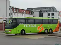 Setra 416 GT-HD von Flixbus/Wricke Touristik aus Deutschland in Neubrandenburg am 23.12.2016