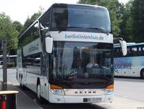 Setra 431 DT von BerlinLinienBus/Haru aus Deutschland in Hamburg am 29.07.2014