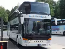 Setra 431 DT von BerlinLinienBus/Haru aus Deutschland in Hamburg am 29.07.2014