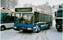 Aus dem Archiv: AOE Langnau Nr. 9/BE 387'470 Neoplan am 30. Dezember 1999 Langnau, Garage