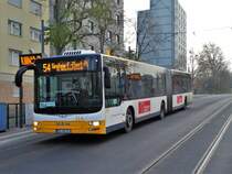 DB Regio Südwest MAN Lions City G Wagen 314 am 02.12.17 in Mainz Hauptbahnhof