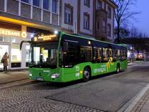 Offenburg - 02/12/17 : Dieser Citaro C2 zeigt uns das neue Farbschema des Schlüsselbusses.
