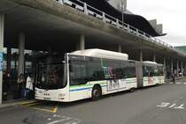 TBM, Bordeaux. MAN Lion's City G CNG (Nr.1415) in Aéroport Bordeaux-Mérignac. (3.12.2017)