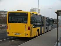 Autobus Sippel Mercedes Benz Citaro 1 G am 02.12.17 in Mainz als Stadionverkehr. Dieser Bus hatte mal ein Opel Logo und machte im Werk Rüsselsheim Besichtigungstouren. 