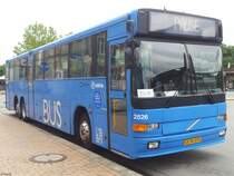 Volvo B10M von Sydtrafik in Flensburg am 15.07.2014