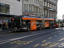 tpf - Hess Trolleybus Nr.516 FR 300396 unterwegs in der Stadt Freiburg am 07.12.2017